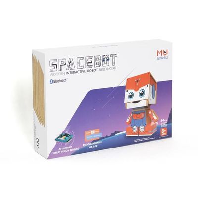 让孩子享受亲子时光的互动游戏MU SPACEBOT编程机器人